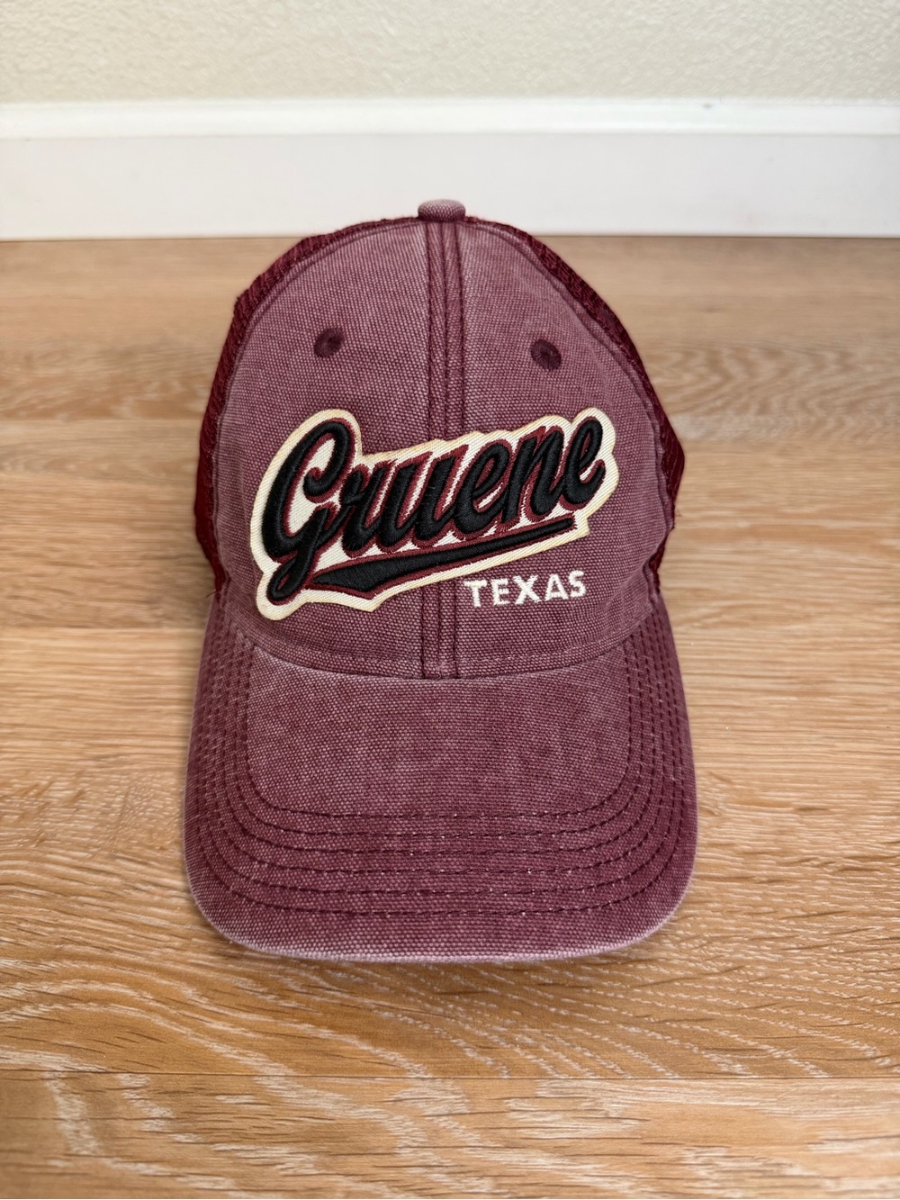 Legacy Gruene Texas Embroidered Mesh Snapback Cap Hat, OS